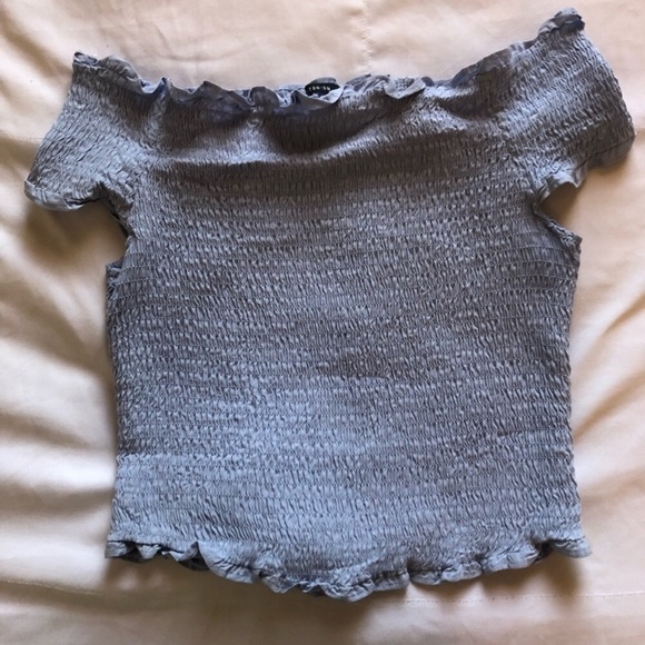 Smocked off the shoulder top - Picture 2 of 2